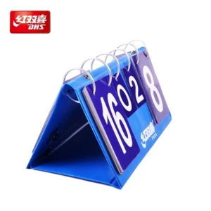 DHS Table Tennis/Badminton Score Board Ping Pong Paddle Flipper Number Both Side - Picture 1 of 12