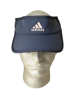 ADIDAS AEROREADY GRAY PINK BASEBALL CAP HAT VISOR WOMEN'S OS ONE SIZE - Picture 1 of 7