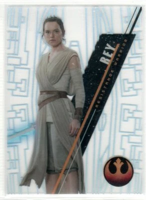 STAR WARS 2016 TOPPS HIGH TEK BASE SW-75 REY FORM 2 PATTERN 3 - Image 1 of 2