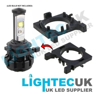 2 Holder Clip H7 LED Adapter for FORD MONDEO FOCUS FIESTA Headlight Bulbs ππ‘π§ - Picture 1 of 9