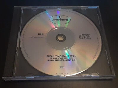 Rush: Time Stand Still 1987 Mercury Records CDP05 Promo CD Single Prog Rock  Foto 1 de 3