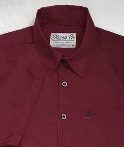 Camisa Dixxon Co Signature Series D-Lux Mezcla Bambú Para Hombre Talla L Granate - Imagen 1 de 7