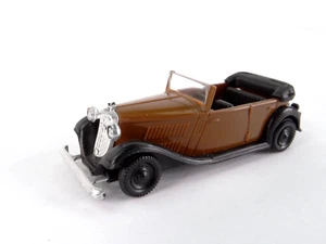 Brekina Modellauto Oldtimer Wanderer Cabrio offen Braun, HO, 1:87 - Picture 1 of 5