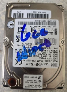 IBM Travelstar 6.49GB DADA-26480 IDE 03L5640 Laptop Hard Drive - Afbeelding 1 van 4