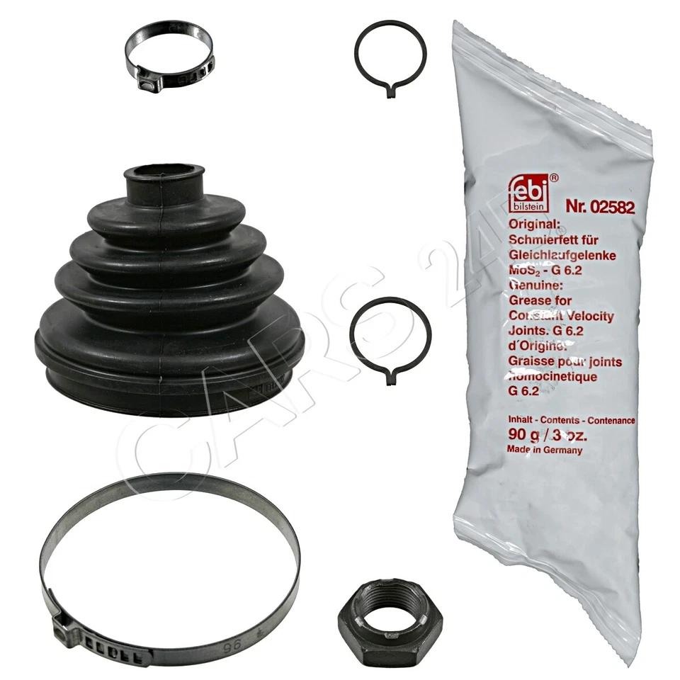 Juego de fuelles de eje de transmisión delantero FEBI para AUDI VW 100 Avant 200 90 443498203B Foto 1 de 1