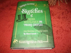 Sketches of Young Gentlemen and Young Couples...CHARLES DICKENS 1ST PRT - Picture 1 of 6