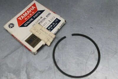 Nuevos anillos de pistón Yamaha Yamaha 284-11611-00 STD Rt1 Rt1b Rt1mx W1 stock antiguo Foto 1 de 2