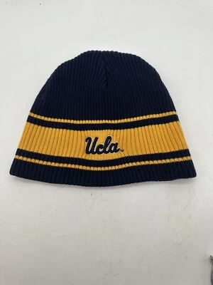 De colección UCLA BRUINS Gorro Tejido El Juego Azul Dorado Para Hombre Invierno Foto 1 de 4