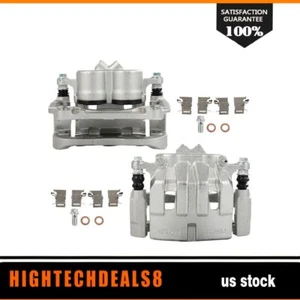 For 2014-2022 JEEP CHEROKEE Front Pair Brake Calipers w/Bracket 18B5508 18B5509 - Picture 1 of 11