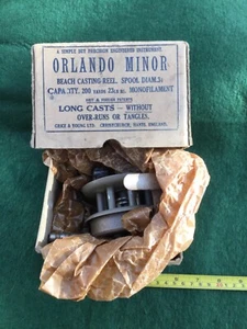 Vintage Orlando Minor Beach Fishing Casting Reel in OVP - Bild 1 von 8
