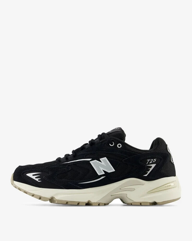 New Balance 725 Black Metallic Silver | eBay
