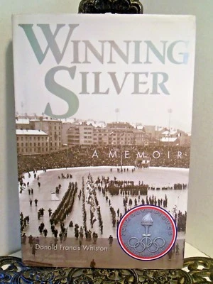 Olympic ICE Hockey Winning Silver Medal Winner SIGNED 1952 Donald Whiston HBDJ - Image 1 of 4