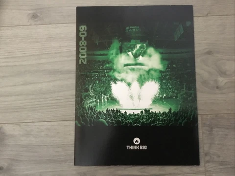 2008-09BOSTON CELTICS SEASON TICKET FOLDER Cover