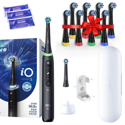 For Oral B IO 5 Electric Toothbrush Travel Kit Diamond Clean for Sensitive Gums - Image 1 of 4