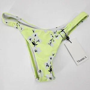 Vitamin A Bikinihose California High Leg Citrus Floral Größe M (8) - Bild 1 von 7