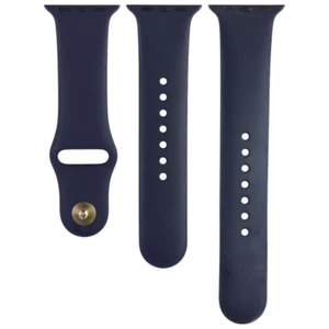 RELOJ ORIGINAL APPLE CORREA DEPORTIVA SILICONA 45MM 44MM 42MM - CORREA S/M & M/L AZUL - Imagen 1 de 6