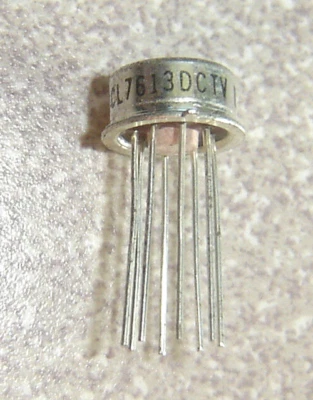 Lote de 2, Intersil vintage? Amplificador operativo de ganancia programable de corriente única ICL7613DCTV Foto 1 de 2