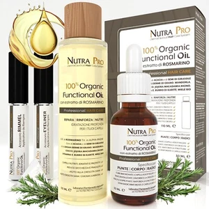 NUTRA PRO Prodotti per Crescita Capelli con Olio Rosmarino Capelli e Olio - Foto 1 di 9