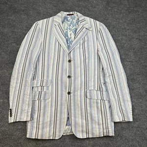 ETRO Mens Size EU 52L / US 42L Blazer Jacket Sport Coat *READ* White - Picture 1 of 22