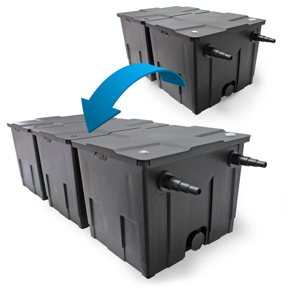 SunSun Bio CBF-350C Teichfilter 90000L Durchlauffilter Upgrade Set 2 Biofilter - Bild 1 von 2