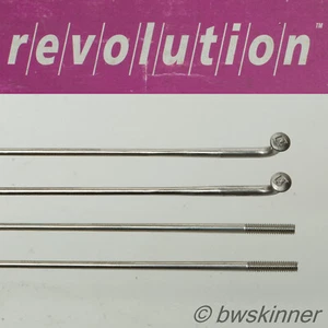 2x Raggi DT Swiss Revolution. 2,0 / 1,5 mm. 292 mm. Argento. J-Bend. - Foto 1 di 1