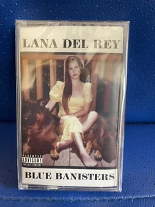 BRAND NEW LIMITED EDITION LANA DEL REY BLUE BANISTERS RED CASSETTE STILL SEALED - Picture 1 of 2