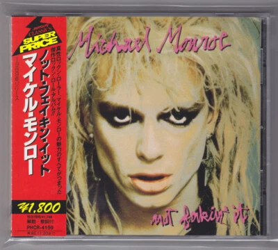 Michael Monroe (Hanoi Rocks) - Not Fakin' It (CD), Rare 1993 Japan version w/OBI - Image 1 of 4