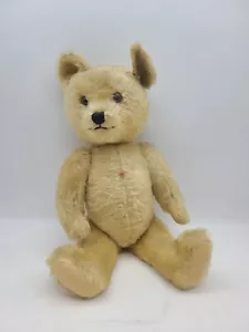 Antico orsacchiotto Steiff Steiff 20"" belle condizioni orecchio riparabile - Foto 1 di 8