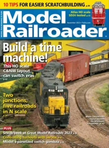 MODEL RAILROADER MAGAZINE | NOV 2022 | BUILD A TIME MACHINE - Picture 1 of 1