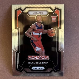 BILAL COULIBALY 2023-24 Panini Monopoly Prizm Base Rookie RC WIZARDS - Picture 1 of 6