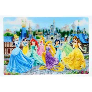 Tovaglietta cucina lenticolare Principesse Parchi Disney nuova - Foto 1 di 1