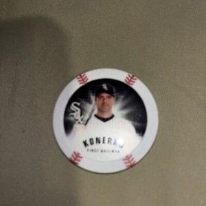 Topps CHIPZ 2013 Poker Chip Paul Konerko WHITE SOX