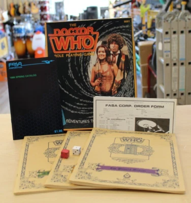 The Doctor Who Role Playing Game Fasa 9001 *Pre-Owned* Free Shipping - Image 1 of 4