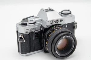 Minolta X-300 35mm Film Camera with 50mm F2 Lens - Picture 1 of 12