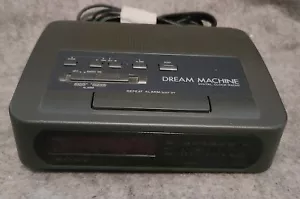 Vintage Sony Dream Machine AM/FM Alarm Clock Radio No. ICF-C26 tested works - Picture 1 of 2
