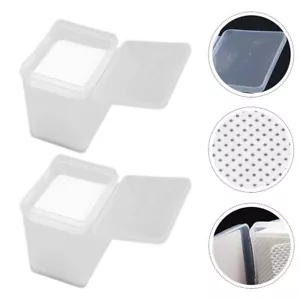 400 Pcs/ Eyelash Glue Cotton Pads Adhesive Wipes Residue Remover Extension - Picture 1 of 12
