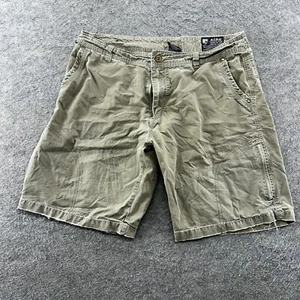 Kuhl Shorts Mens 36 Green Patina Dye Cargo Utility Pockets Convertible Outdoor - Picture 1 of 13