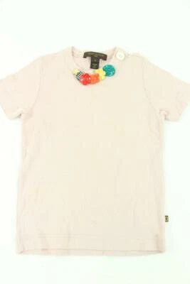 路易威登超罕见小女孩尺寸 3 多色小饰品粉色 T 恤  — 第 1/4 张图片