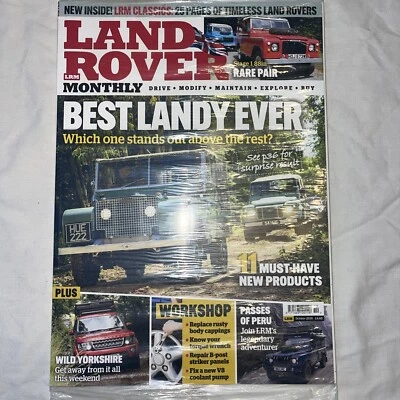 Land Rover Monthly Magazine New unopened Oct 2020 Best Landrover ever - Image 1 of 3