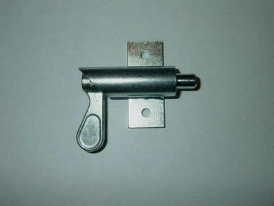 Federriegel Sicherheitsriegel links 15mm Bolzen 14mm Hub *NEU* Unimog Feuerwehr - Bild 1 von 2