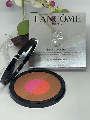 Bronceador y rubor Lancome Belle De Teint Harmony - 02 Patio D'Une Nuit D'Ete - Nuevo en caja Foto 1 de 4