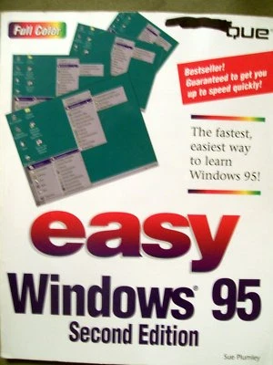 Easy Windows 95 Second Edition by Sue Plumley (1997, Paperback) - Image 1 of 3