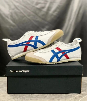 Onitsuka Tiger MEXICO 66 1183C102 100 White/Blue Classic Unisex Sneakers - Image 1 of 4