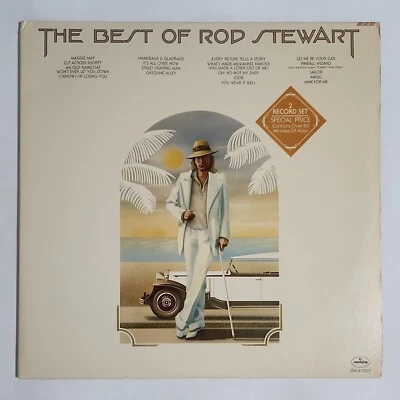 ROD STEWART - 'The Best Of Rod Stewart' 12" Double Vinyl LP Record US. PRESSING - Image 1 of 4