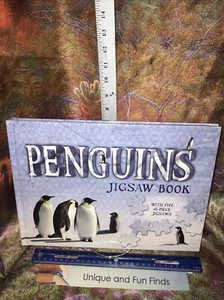 Penguins Jigsaw Book with Five 48-Piece Jigsaws (2009 Hardcover)  - Picture 1 of 3