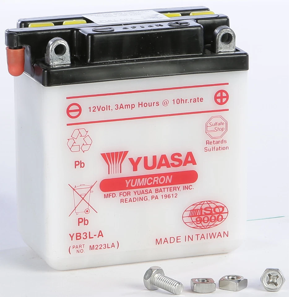 Yuasa Yumicron Battery YB3L-A YUAM223LA Foto 1 de 1