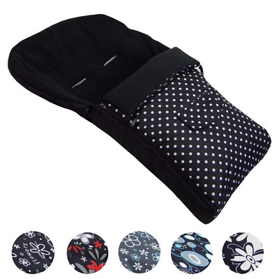 Winterfußsack (108cm) Fußsack für Kinderwagen Buggy Jogger Schlitten FLEECE - Bild 1 von 4