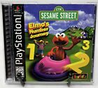 Elmo's Number Journey SONY PLAYSTATION 1 PS1 GAME COMPLETE CIB