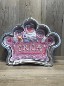 2006 Wilton CROWN Cake Pan Mold # 2105-1015 w/ Instructions - Picture 1 of 3