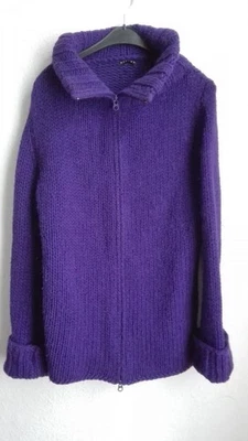 Strickjacke Lila Sisley Größe L - Bild 1 von 4